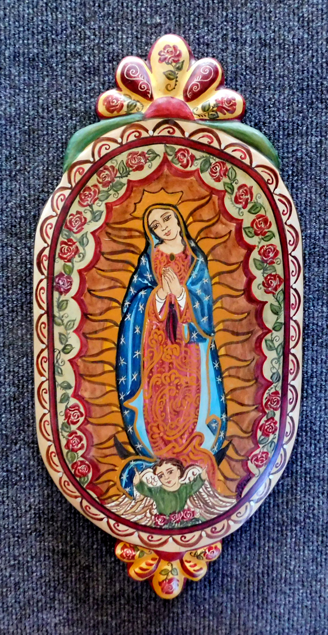 Our Lady of Guadalupe Retablo